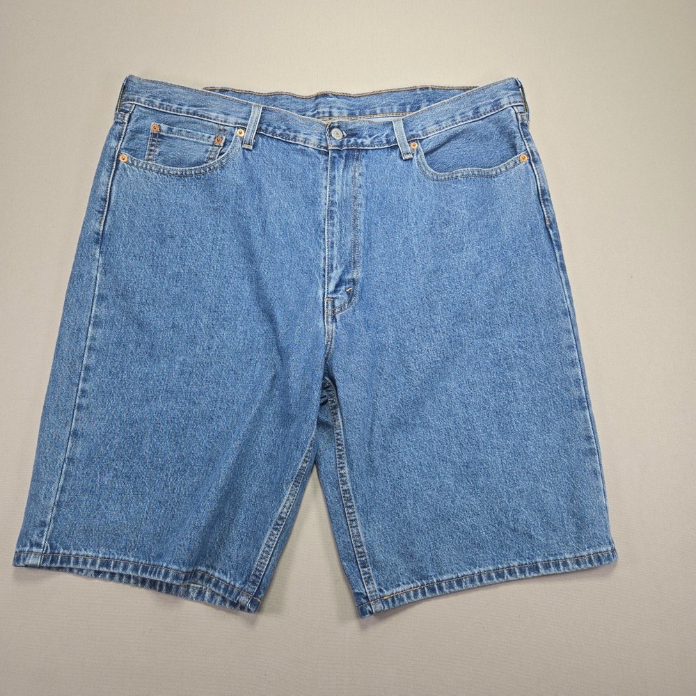 Levi's 469 Denim Shorts  Blue Jeans Classic‎ Fit Casual Mens Size 40